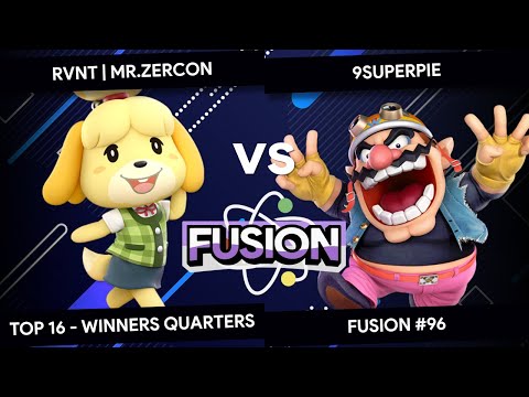 Fusion #96 - Mr.Zercon (Isabelle) vs 9SuperPIE (Wario) - Top 16 - Winners Quarters