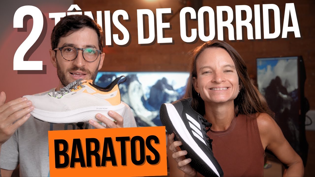 2 TÊNIS BARATOS  PARA COMEÇAR A CORRER EM 2025