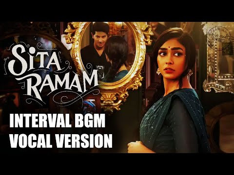 Sita Ramam Interval BGM in Vocals - The Soul Of Sita Ramam Theme | WhatsApp Status | Songs Ringtone