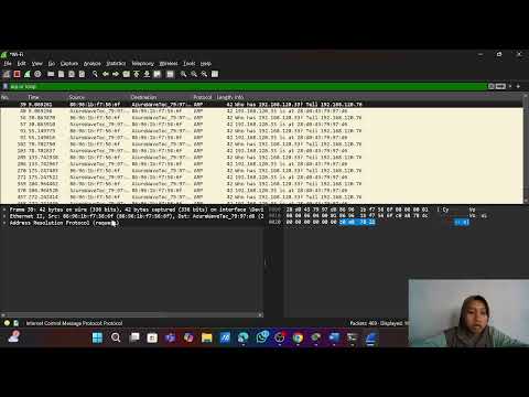 Cisco 7.1.6 Lab - Use Wireshark to Examine Ethernet Frames