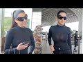 Nora Fatehi Spotted At Mumbai Airport
