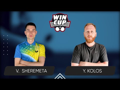 16:00 Vladyslav-Ivan Sheremeta - Yurii Kolos West 3 WIN CUP 23.06.2024 | Table Tennis WINCUP