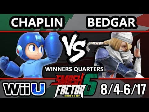 Smash Factor 6 Smash 4 - TSG | Bedgar (Sheik) Vs. LFG | Chaplin (Mega Man) Smash Wii U WQ