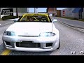 Nissan Skyline R32 Cabrio Drift Rocket Bunny for GTA San Andreas video 1