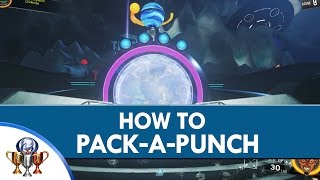 Call of Duty Infinite Warfare Spaceland Zombies - How to Get Pack a Punch Weapons- Get Packed Trophy