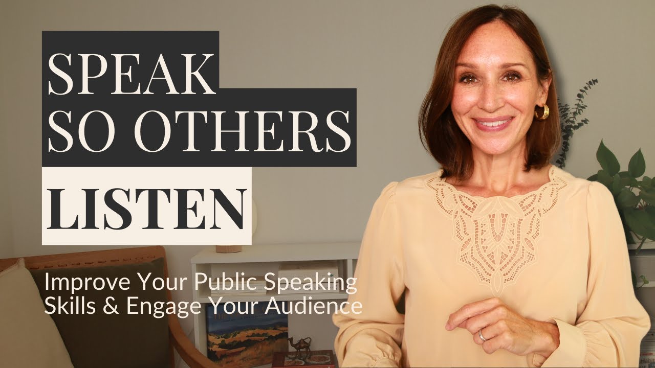 English Public Speaking Skills | How to Speak So Your Audience Listens
