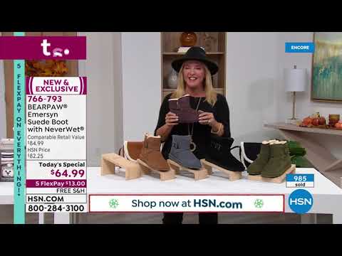HSN | BEARPAW Footwear 10.09.2021 - 01 AM