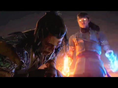 Liu Kang Kill Shang Tsung Scene - Mortal Kombat 1 (2023) 4K ULTRA HD Action