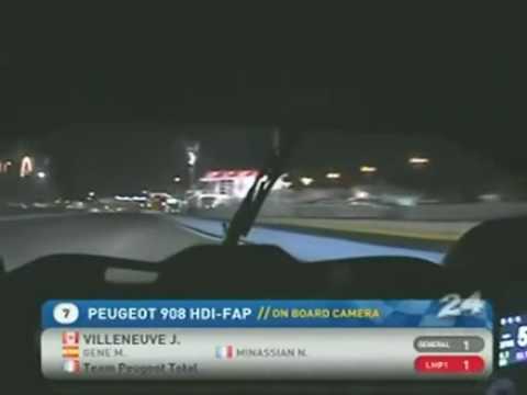 Thumbnail for Peugeot 908 onboard lap Le Mans 2008