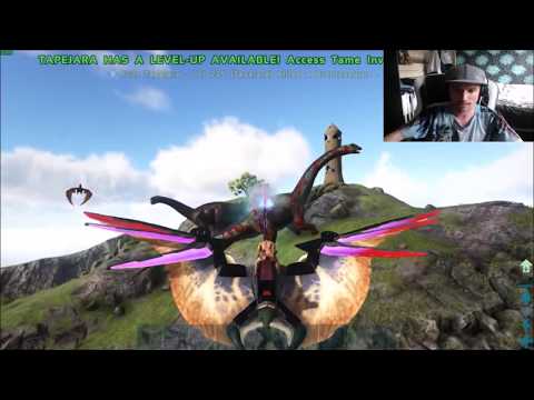 Ark: Survival Evolved- Taking a look at the Tek Tapejara Saddle & Tek Trough!