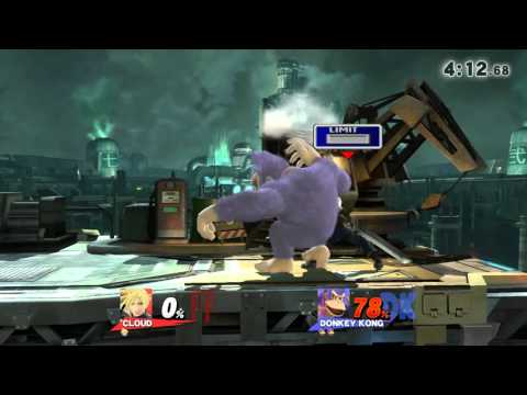 Smash 4 - Agni(Cloud) VS. Donkey Kong(For Glory)