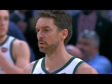 Pau Gasol (1 Pt, 5 Rebs, 1 Blk) D.J. Wilson (1 Blk) Highlights vs Pacers RS19G65 (07.03.19)