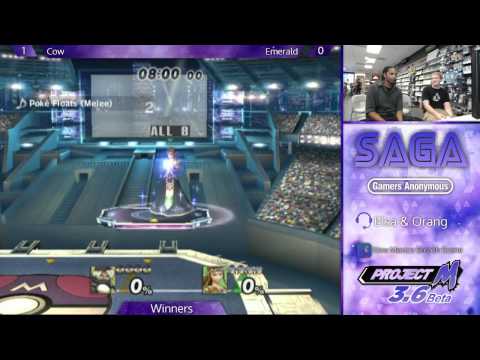 SAGA - Cow(Wolf,Sheik) vs. Emerald(Bowser,Zelda) - Winners - Project M