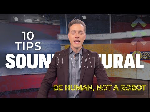 How to Sound Natural On Air (Part 2) | How To Read A Teleprompter | Tips For Anchors and Reporters