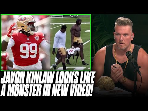 Javon Kinlaw Is An ABSOLUTE MONSTER, Looks Massive In New Video | Pat McAfee Reacts