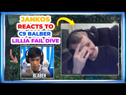 Jankos Reacts to C9 BLABER LILLIA DIVE at WORLDS 👀