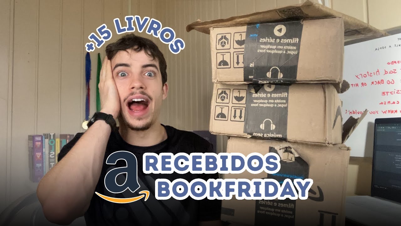 RECEBIDOS DA BOOKFRIDAY | felicidade : )