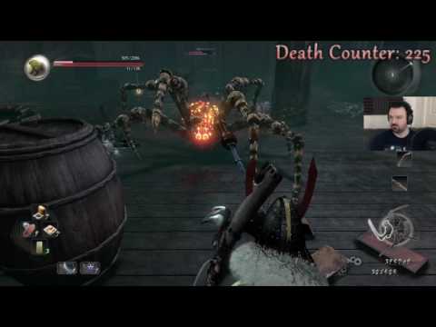 Nioh playthrough pt97 - 4 Hellish Rooms; the Obsidian Samurai (boss!)