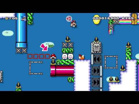 [SMM2] "Beach Koopa Catapult" by BraveToast