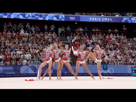 France 3 Ribbons 2 Balls Qualifications 32,3 - Olympic Games Paris 2024