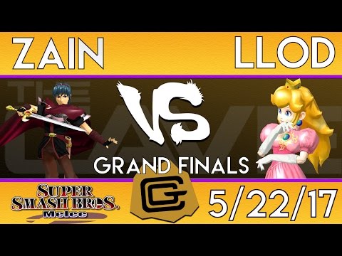 TCG Melee - Zain (Marth) vs lloD (Peach) - Grand Finals - SSBM 5/22/17