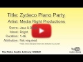 Zydeco Piano Party Media Right Productions Jazz Blues Bright YouTube Audio Library BGM