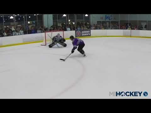 Antonio Stranges' shootout goal at the Eastside Elite All-Star Challenge