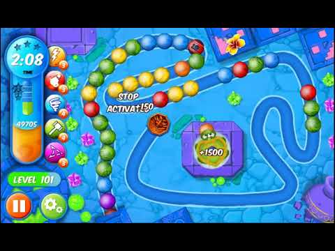 Marble Woka Woka Level 101 - NO BOOSTERS 🐢 | SKILLGAMING ✔️