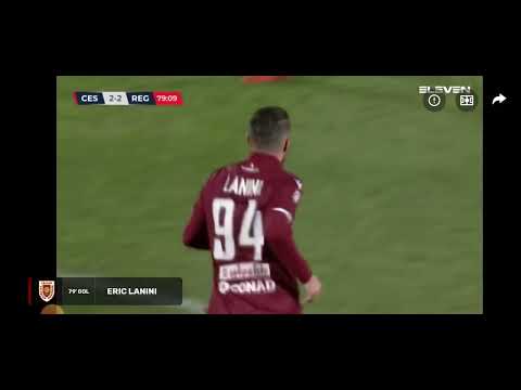 Cesena vs Reggiana 2-2 . Highlights 33°Giornata Serie C  . Eric Lanini goal