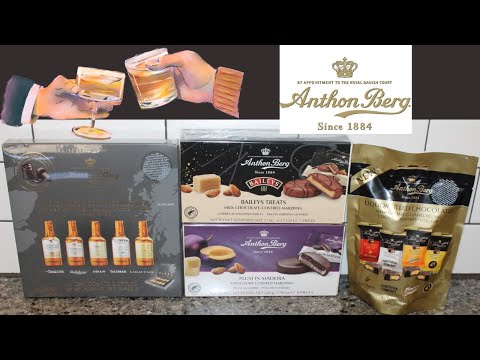 Anthon Berg Single Malts Scotch Collection,Baileys & Plum Marzipan & Liquor Filled Chocolates Review