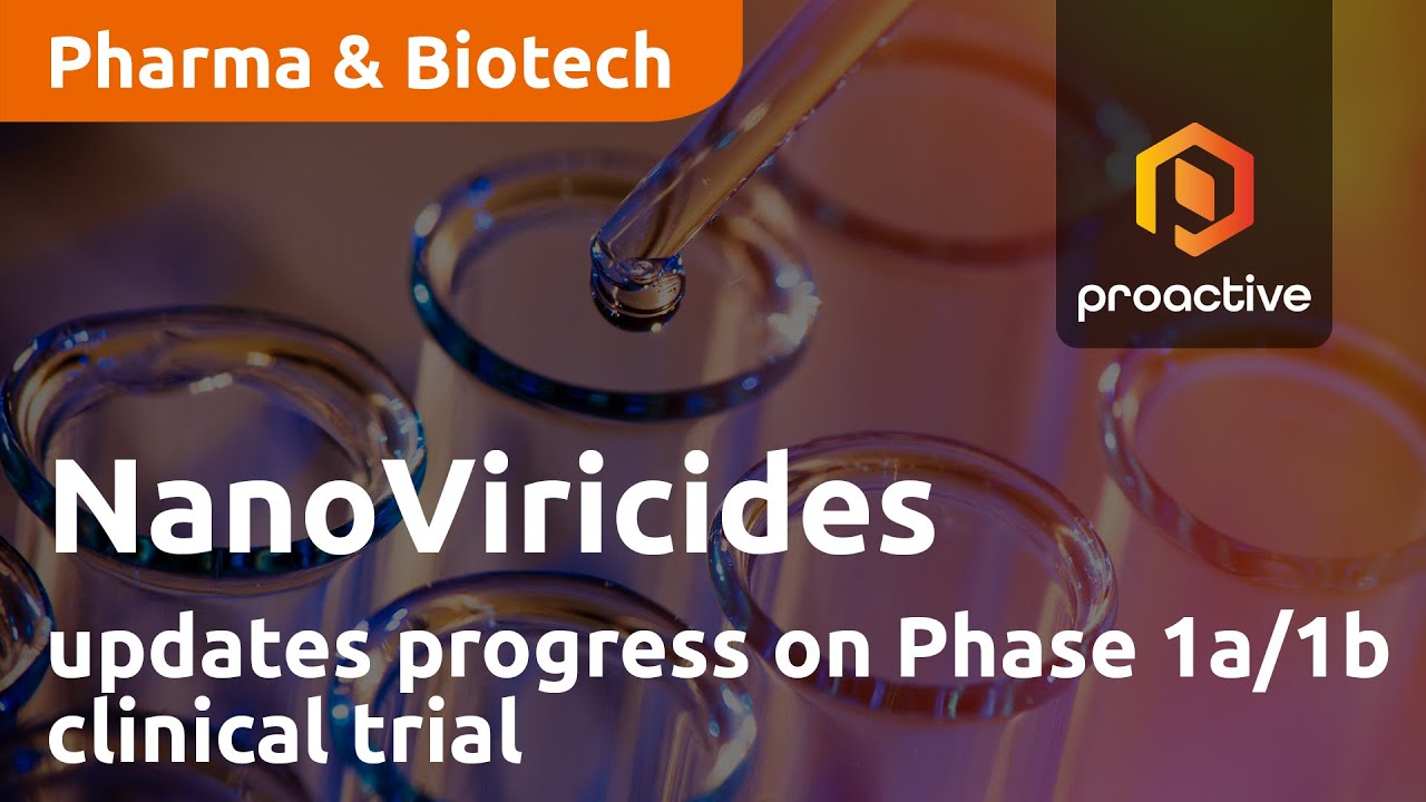 NanoViricides updates progress on Phase 1a/1b clinical trial of antiviral drug candidate NV-387