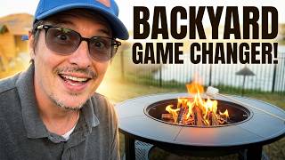 Building the UHOMEPRO Fire Pit Table in My Backyard