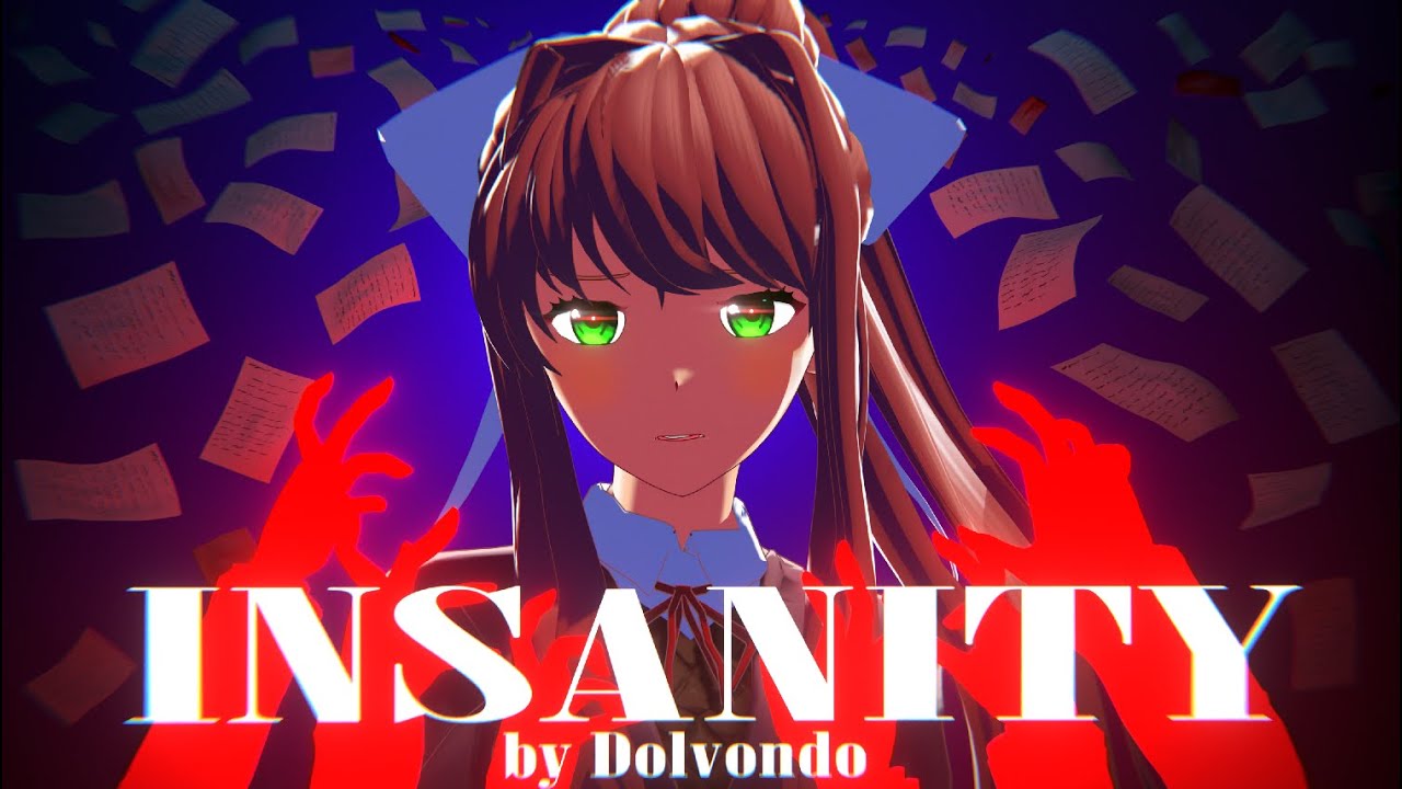 INSANITY - @Dolvondo  ft. @ChichiAi | DDLC Music Video [BLENDER 4.4]