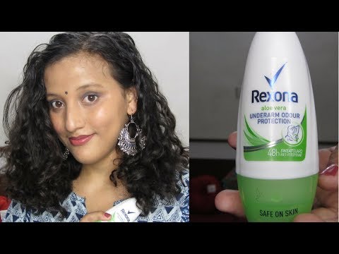 Part of a video titled *New* Rexona Underarm Odour Protection Roll On Review - YouTube