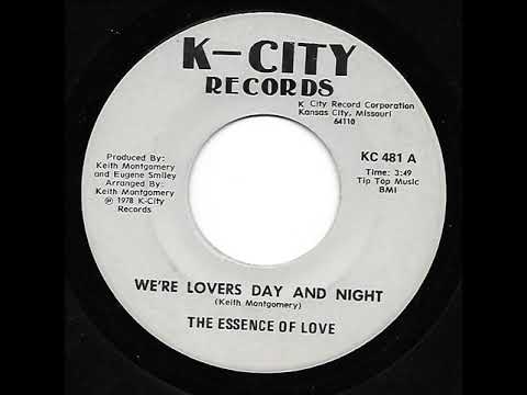 WE'RE LOVERS DAY AND NIGHT" by ESSENCE OF LOVE, ultra rare Modern Soul Group record