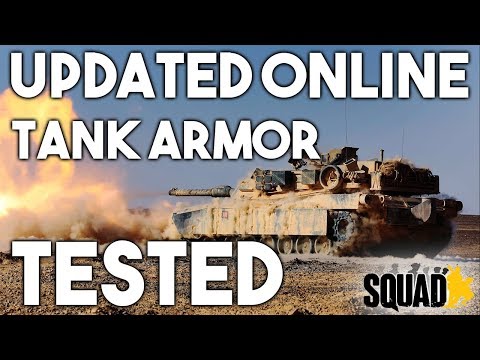 Updated Online Tank Armor Tested - Squad v12