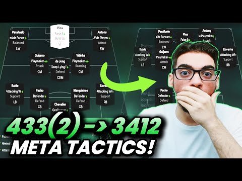 *POST PATCH* 433(2) TO 3412 META FORMATION AND CUSTOM TACTICS | FC 26 ULTIMATE TEAM