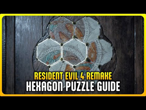 Resident Evil 4 Remake - All 3 Hexagon Pieces & Stone Pedestal Puzzle Guide