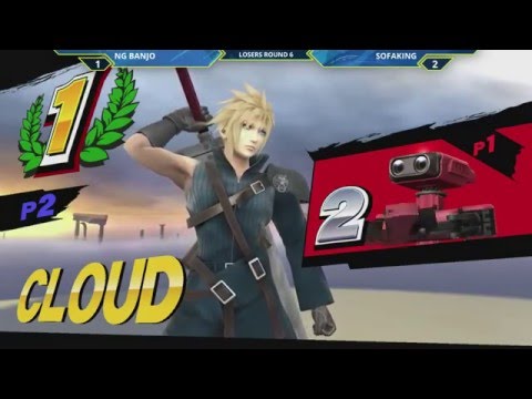 Salty Sunday @ eBash 45 (WiiU) - NG Banjo VS Sofaking - Losers Round 6