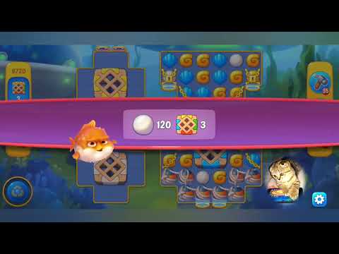 Fishdom 2022, no Boosters,  9720  level  -  прохождение без бустеров,  9720  уровень.