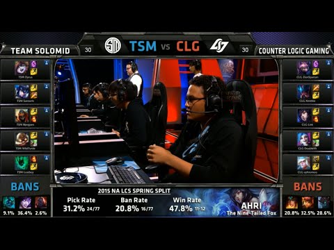 NA LCS TSM vs CLG Game 2 Highlights (NA LCS Spring 2015)