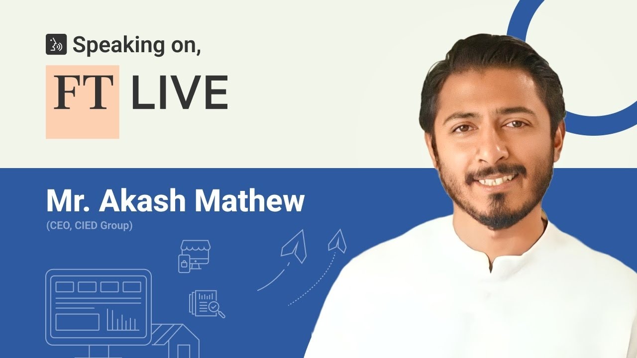 Mr. Akash Mathew's talk on 'Blockchain for the Agriculture sector'