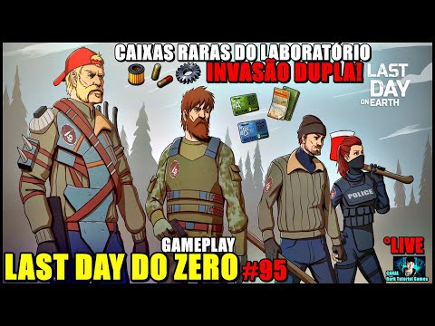 ●MISSÕES PARA INVASÃO DUPLA COMEÇANDO DO ZERO 👁 VÁRIOS BUGS Last Day On Earth GAMEPLAY #95