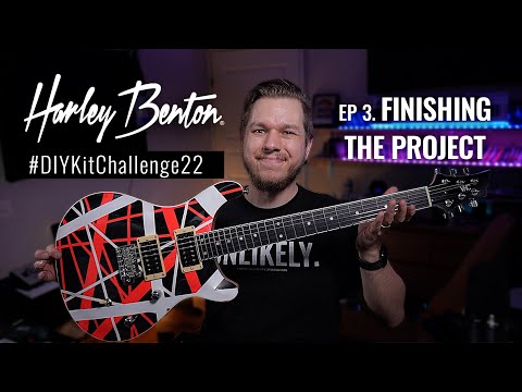 Craziest Finish I've Ever Done! - Harley Benton CST-24T PRS Style Kit Project - #DIYKitChallenge22