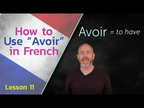 Avoir (To Have) in French  | The Language Tutor *Lesson 11*