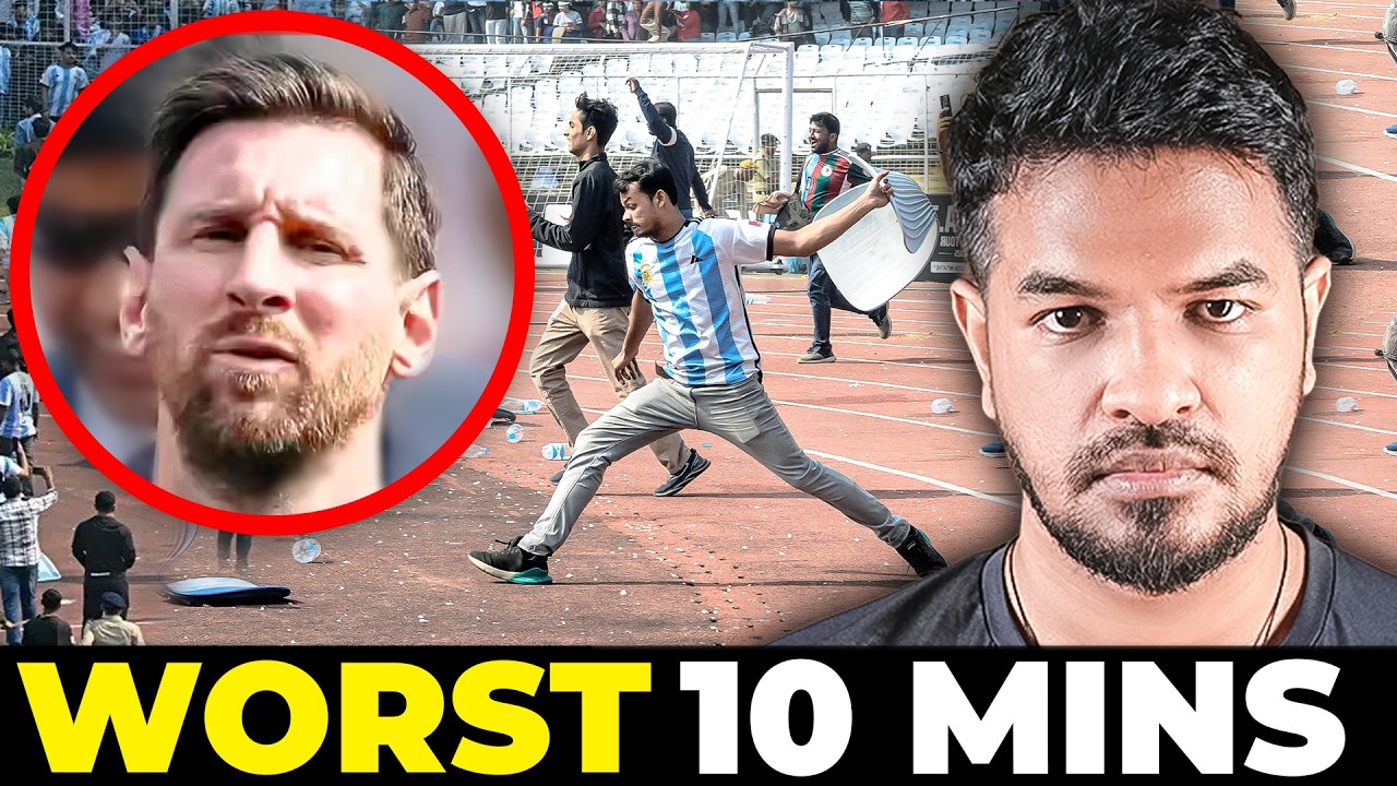 Worst 10 Min of Messi in Kolkata India | Madan Gowri | MG Squad 🖖🏻