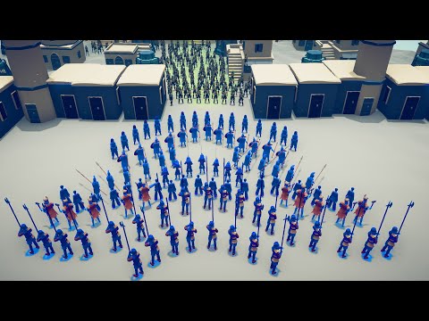100x ALL FACTION vs 70x ZOMBIE - CAPTURE CITY FROM ZOMBIE- Totally Accurate Battle Simulator | TABS