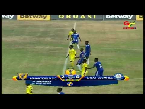 AshGold vs Great Olympics Highlights - 2016/17 Ghana Premier League (18/02/17)