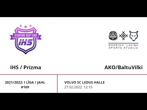 2021/2022: JAHL: IHS/Prizma - AKO/Baltu Vilki  / 27.02.2022.
