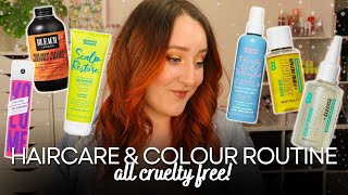 MY *CRUELTY FREE* HAIR CARE & COLOUR ROUTINE! All Vegan & Drugstore Products
